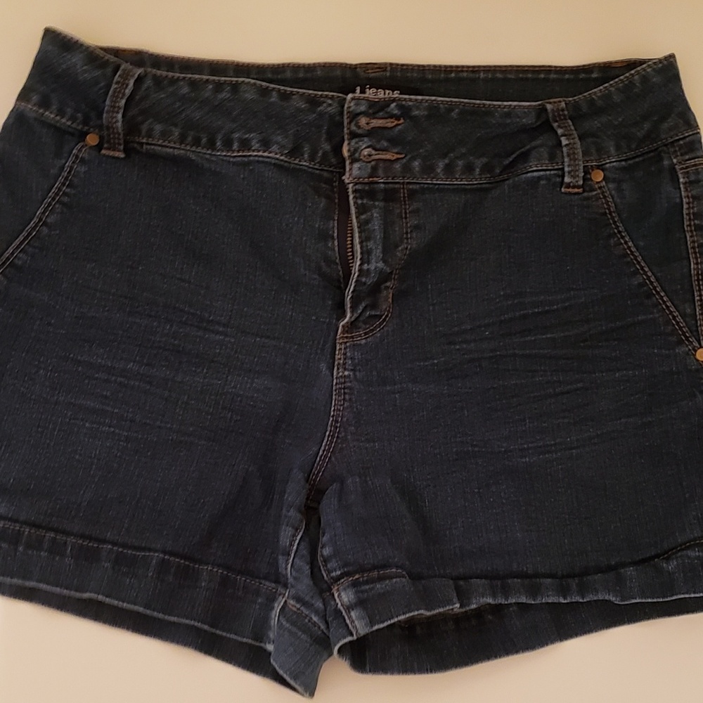 D Jeans Denim Shorts Size 14